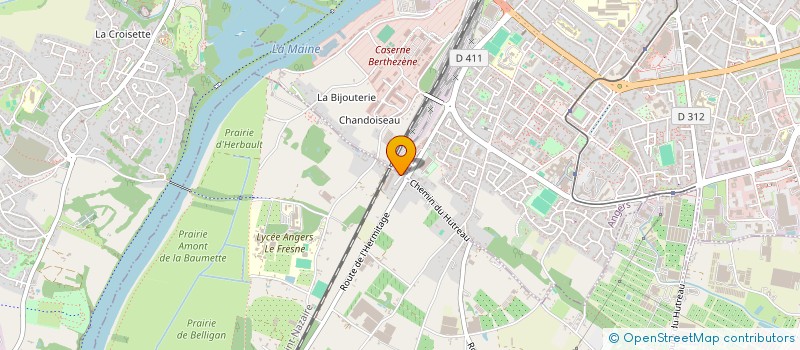 localisation de l'entreprise ADTEXTILESCOLLECTE  SAINTE-GEMMES-SUR-LOIRE