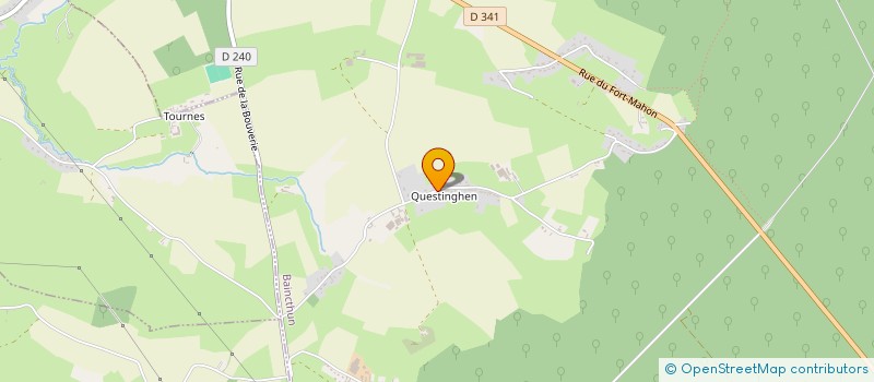 localisation de l'entreprise ADTH OPALE  BAINCTHUN