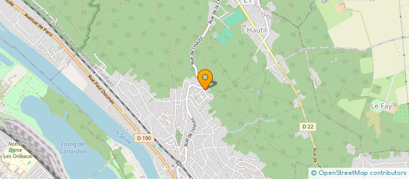 localisation de l'entreprise ADTLH  TRIEL-SUR-SEINE