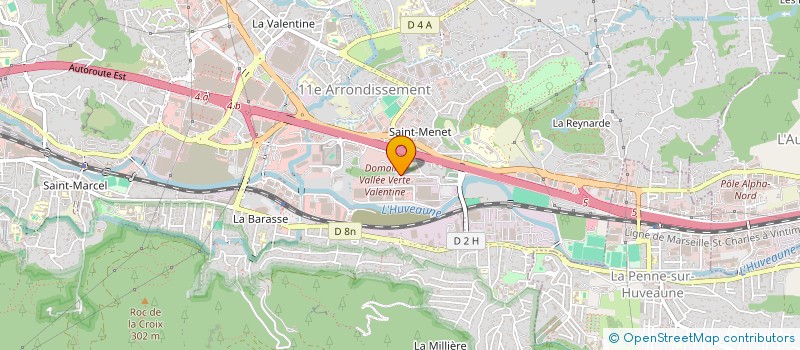 localisation de l'entreprise ADTP TERRASSEMENT à MARSEILLE 11EME