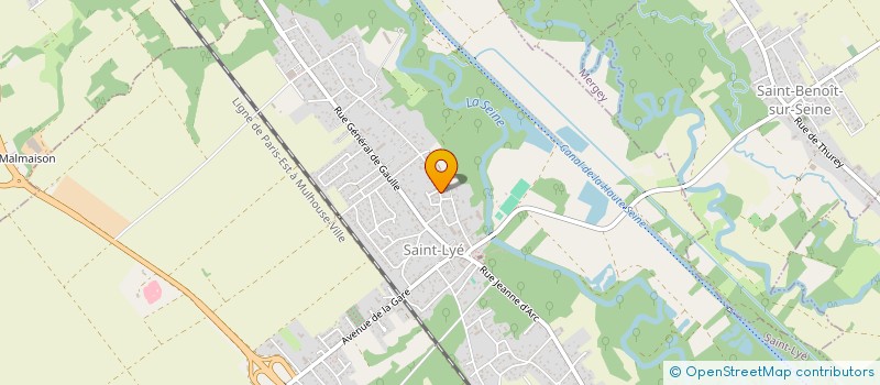 localisation de l'entreprise ADUCHAMP CONSEIL  SAINT-LYE