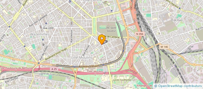 localisation de l'entreprise ADULT TO BE à LILLE