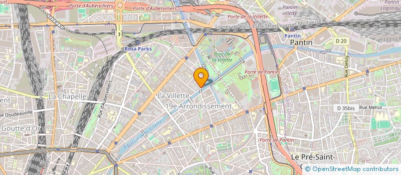 localisation de l'entreprise ADULTE JEUNE ENFANT  PARIS