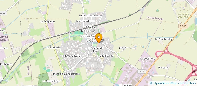 localisation de l'entreprise ADUREN  NOTRE-DAME-D'OE