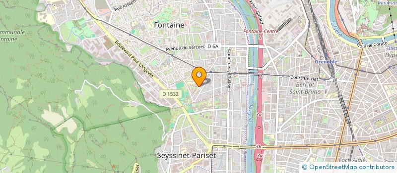 localisation de l'entreprise ADUSYS  FONTAINE