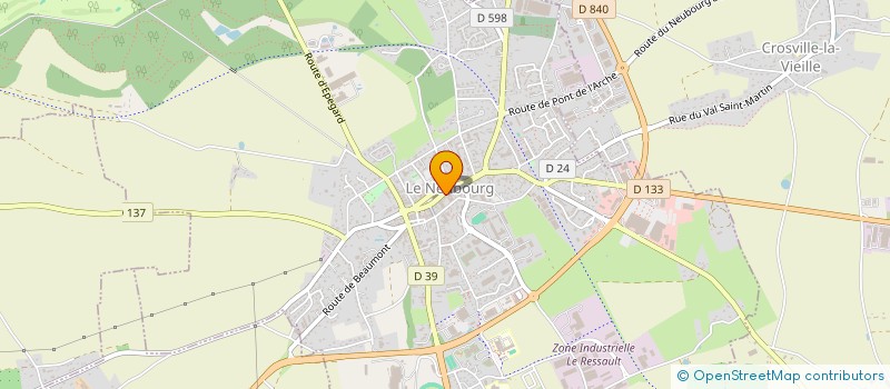 localisation de l'entreprise ADUUNA  ROUGE-PERRIERS