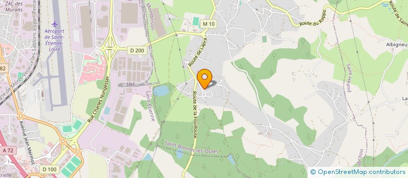 localisation de l'entreprise ADV  SAINT-BONNET-LES-OULES