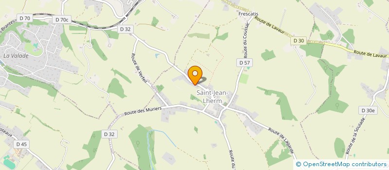localisation de l'entreprise ADV à SAINT-JEAN-LHERM