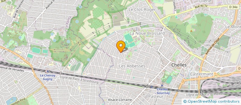 localisation de l'entreprise ADV à MEAUX
