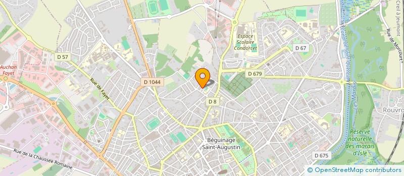 localisation de l'entreprise ADV CONSULTING à SAINT-QUENTIN