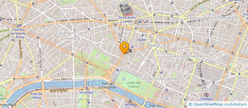 localisation de l'entreprise ADV HOLDING  PARIS