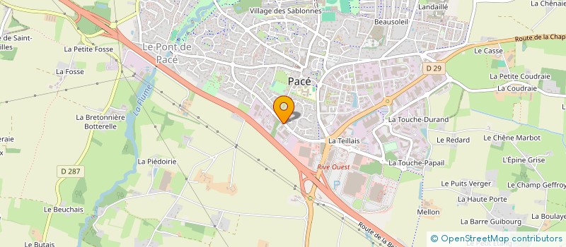 localisation de l'entreprise ADV MAN CO  PACE