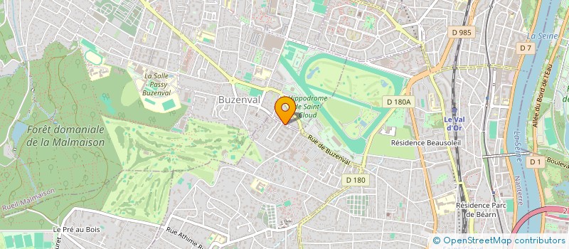 localisation de l'entreprise ADVAA à GARCHES