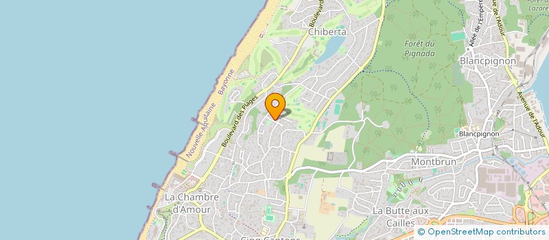 localisation de l'entreprise ADVAE  ANGLET