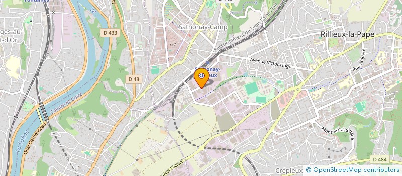 localisation de l'entreprise ADVAL à RILLIEUX-LA-PAPE