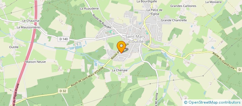 localisation de l'entreprise ADVALIS  SAINT-MARS-D'OUTILLE