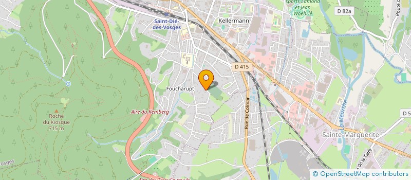 localisation de l'entreprise ADVAN 6  SAINT-DIE-DES-VOSGES