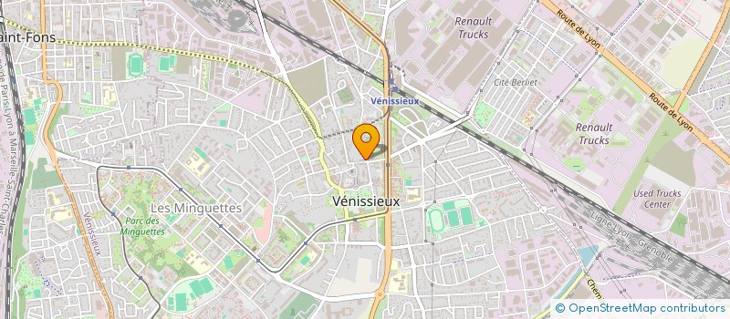 localisation de l'entreprise ADVANCE ASSURANCES  VENISSIEUX