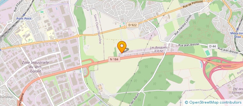 localisation de l'entreprise ADVANCE CLIMATIC  MERY-SUR-OISE