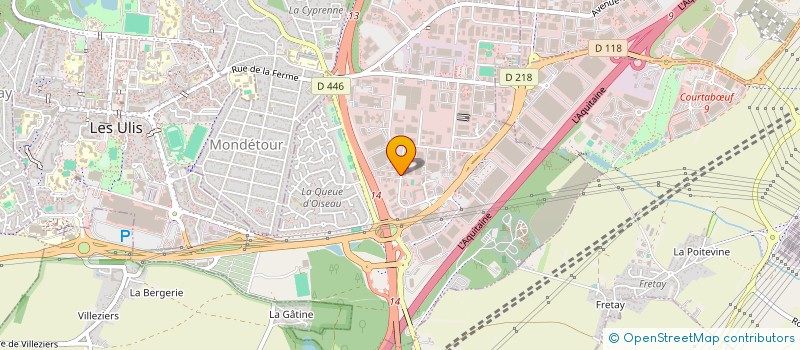 localisation de l'entreprise ADVANCE ENGINEERING à LES ULIS