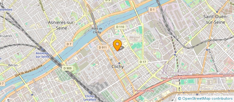 localisation de l'entreprise ADVANCE PERSPECTIVES à CLICHY