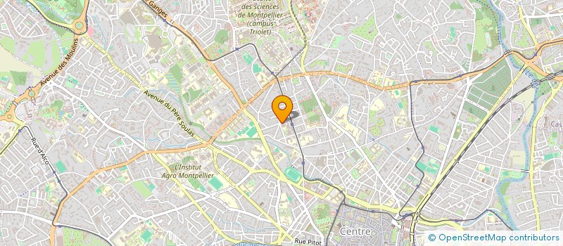 localisation de l'entreprise ADVANCECOM à MONTPELLIER