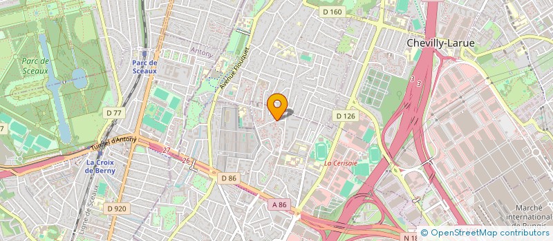 localisation de l'entreprise ADVANCED AUDIO DESIGN  FRESNES