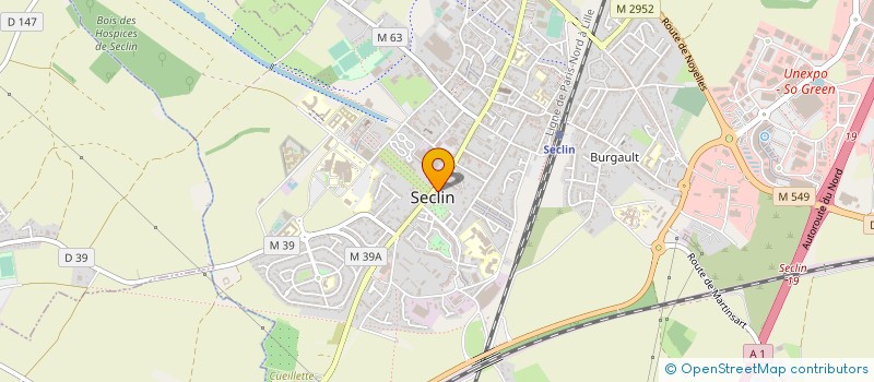 localisation de l'entreprise ADVANCED AUTOMATION à SECLIN
