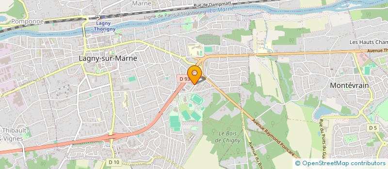 localisation de l'entreprise ADVANCED BUSINESS ENGINEERING  LAGNY-SUR-MARNE
