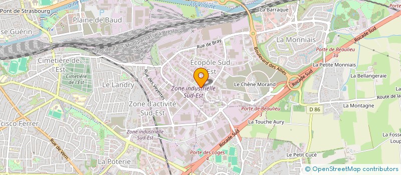 localisation de l'entreprise ADVANCED CAD FLASH  CESSON-SEVIGNE