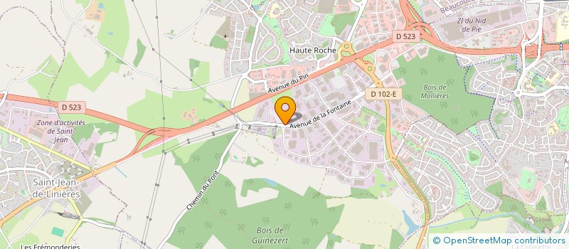 localisation de l'entreprise ADVANCED CARD TECHNOLOGY SYSTEMS DISTRIBUTION  BEAUCOUZE