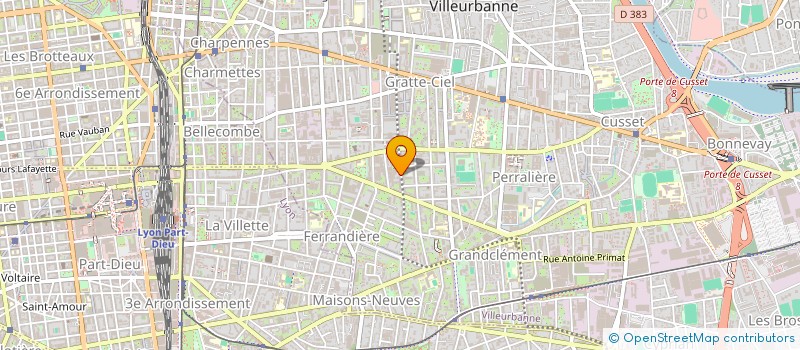 localisation de l'entreprise ADVANCED CHITOSAN SOLUTIONS BIOTECH  VILLEURBANNE