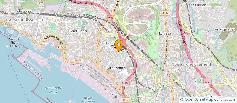 localisation de l'entreprise ADVANCED CONCEPT SYSTEM à MARSEILLE