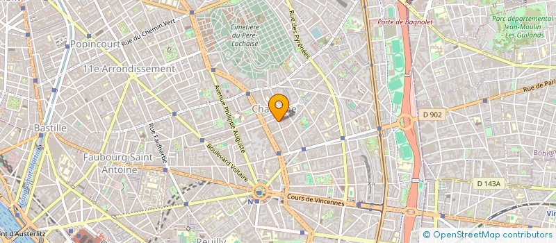 localisation de l'entreprise ADVANCED FRANCE COMPOSANTS à PARIS