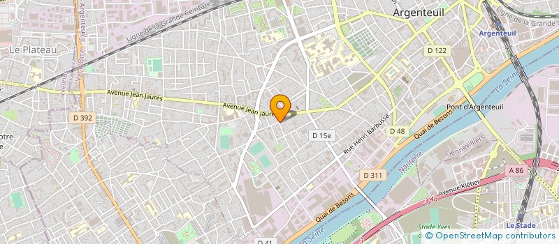 localisation de l'entreprise ADVANCED INFORMATIQUE SERVICES(AIS)  ARGENTEUIL