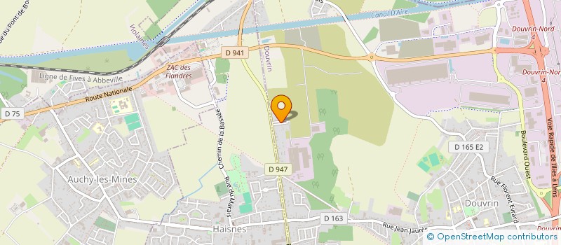 localisation de l'entreprise ADVANCED INTERNATIONAL MARKETING à DOUVRIN