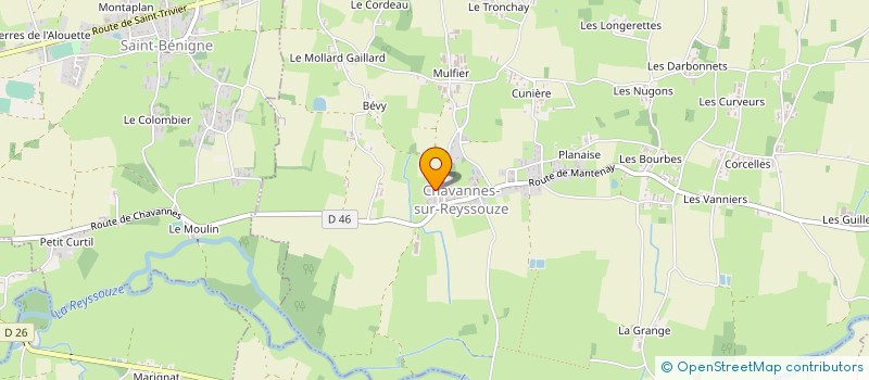 localisation de l'entreprise ADVANCED LIFE SOLUTIONS  CHAVANNES-SUR-REYSSOUZE