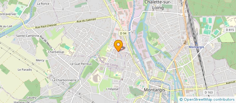 localisation de l'entreprise ADVANCED NET EXPERTISE à CHALETTE-SUR-LOING