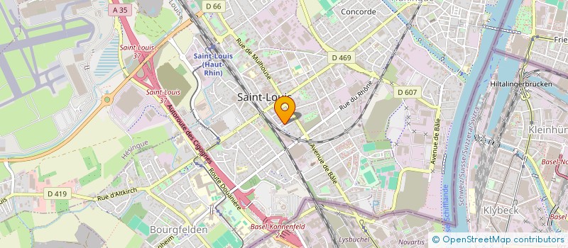 localisation de l'entreprise ADVANCED SECURITY ALLIANCE  SAINT-LOUIS