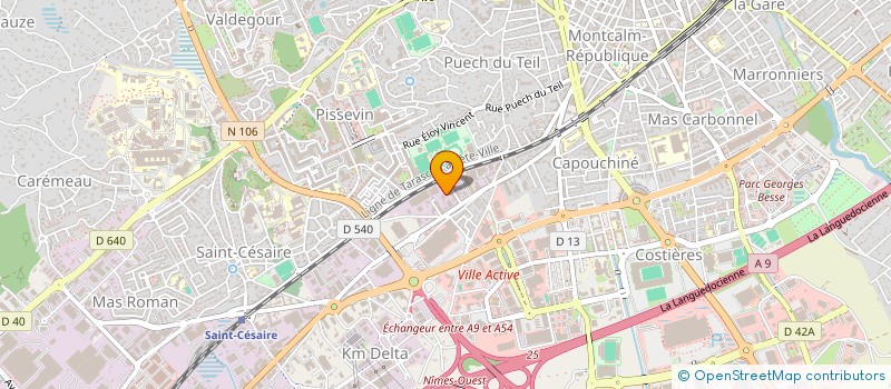 localisation de l'entreprise ADVANCED SOLUTION HOLDING  NIMES