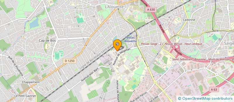 localisation de l'entreprise ADVANCED WIRELESS SOLUTIONS AND SERVICES (AW2S)  PESSAC