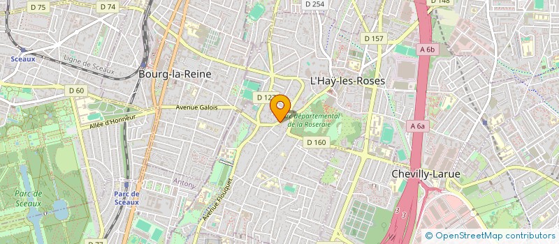 localisation de l'entreprise ADVANCEDGE  L'HAY-LES-ROSES