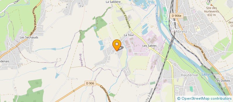 localisation de l'entreprise ADVANCES  ABREST