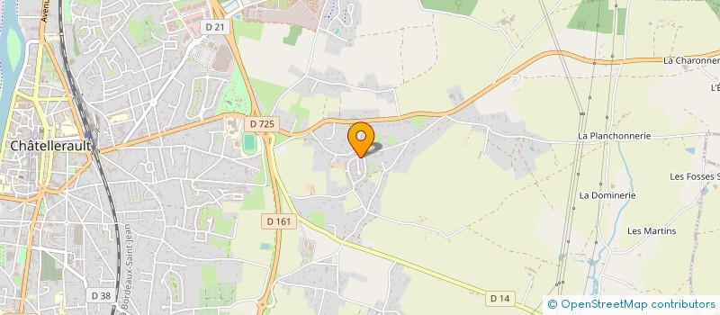 localisation de l'entreprise ADVANCESI  CHATELLERAULT