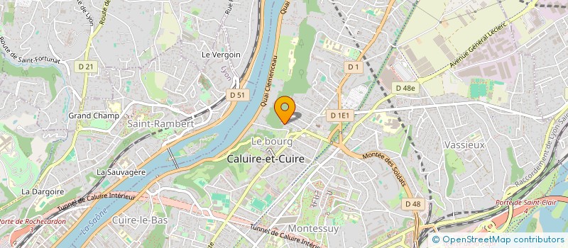 localisation de l'entreprise ADVANCEX INTL SCES  CALUIRE-ET-CUIRE