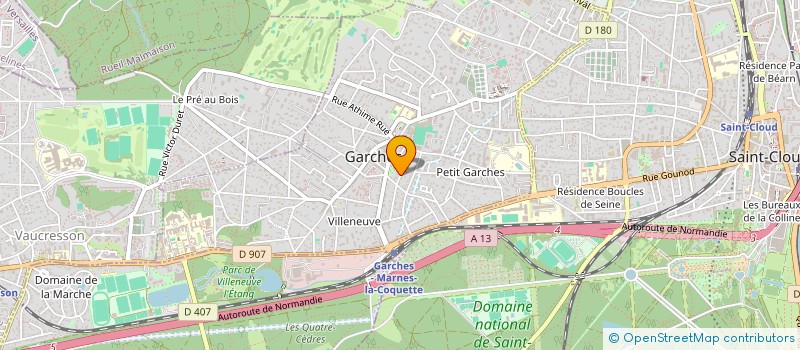localisation de l'entreprise ADVANCX  GARCHES