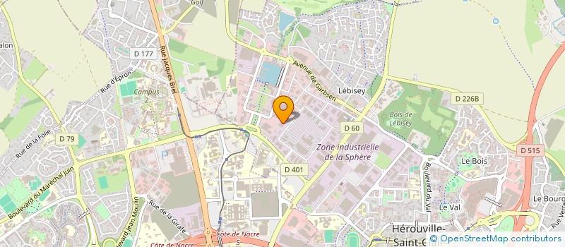 localisation de l'entreprise ADVANTEC GROUP EUROPE à HEROUVILLE-SAINT-CLAIR