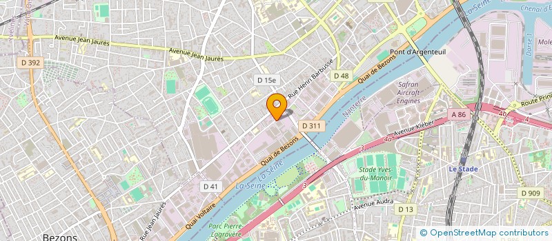 localisation de l'entreprise ADVANTEN SOCIETE NOUVELLE  ARGENTEUIL