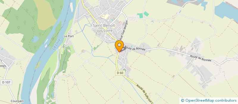 localisation de l'entreprise ADVANTIA IMMO  SAINT-BENOIT-SUR-LOIRE