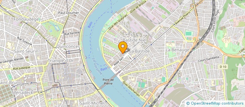 localisation de l'entreprise ADVANTIM MIDI-PYRENEES  BORDEAUX